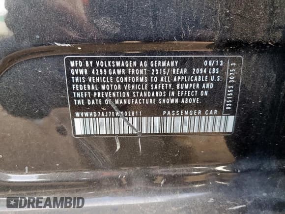 ✅ 2014 Volkswagen Golf GTI Wolfsburg Edition • VIN: WVWHD7AJ7EW002811 • Lot: 93203995. Wystawiony na Copart z przebiegiem 93 023 mil. Bezpłatny archiwum sprzedaży aukcyjnych z USA i szczegółowy raport historii pojazdu na DreamBid. Zdjęcie 12.