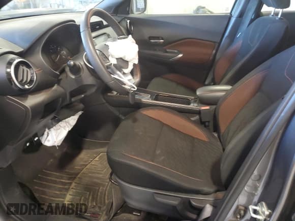 ✅ 2021 Nissan Kicks SR • VIN: 3N1CP5DV3ML547710 • Lot: 82628835. Listed on Copart with 87,341 mi. Free auction sales archive from the USA and detailed vehicle history report at DreamBid. Image 7.