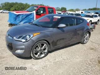 2017 Hyundai Veloster Value Edition с VIN KMHTC6AD1HU313499, выставлен на аукционе Copart как лот 69414495 с пробегом 61 303 миль миль и Списание • Salvage title. История ставок и продаж доступна на DreamBid. Изображение 1.