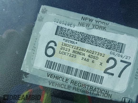 ✅ 2023 Honda Accord LX • VIN: 1HGCY1F28PA027392 • Лот: 43382714. Опубликован ранее на IAAI с пробегом 21 109 миль. Бесплатный доступ к архиву аукционных продаж из США и подробный отчёт об истории автомобиля на DreamBid. Изображение 17.