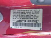 ✅ 2006 Honda S2000 • VIN: JHMAP21416S001697 • Lot: 41963522. Wystawiony na IAAI z przebiegiem 46 202 mil. Bezpłatny archiwum sprzedaży aukcyjnych z USA i szczegółowy raport historii pojazdu na DreamBid. Zdjęcie 9.