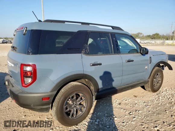 ✅ 2024 Ford Bronco Sport Big Bend • VIN: 3FMCR9B66RRE29466 • Лот: 86100715. Опубликован ранее на Copart с пробегом 6 539 миль. Бесплатный доступ к архиву аукционных продаж из США и подробный отчёт об истории автомобиля на DreamBid. Изображение 3.