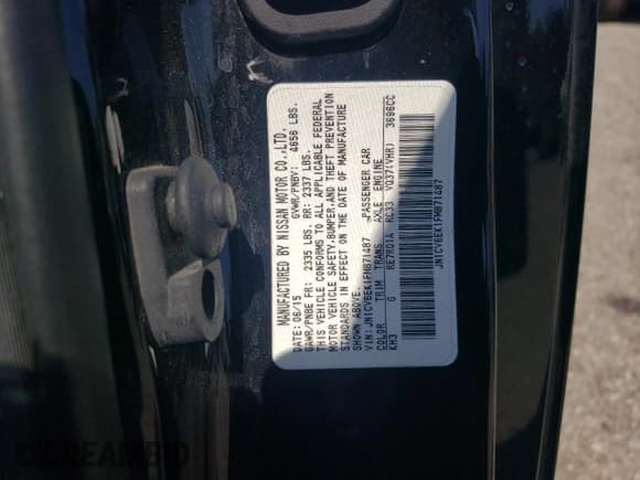 ✅ 2015 Infiniti Q60 S Limited • VIN: JN1CV6EK1FM871487 • Lot: 72088845. Wystawiony na Copart z przebiegiem 154 430 mil. Bezpłatny archiwum sprzedaży aukcyjnych z USA i szczegółowy raport historii pojazdu na DreamBid. Zdjęcie 13.