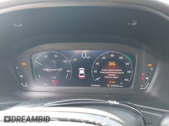 ✅ 2023 Honda Accord Touring • VIN: 1HGCY2F81PA016387 • Lot: 43341334. Listed on IAAI with 42,339 mi. Free auction sales archive from the USA and detailed vehicle history report at DreamBid. Image 7.