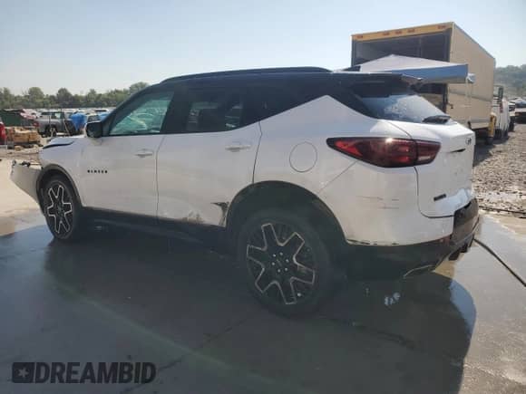 2024 Chevrolet Blazer RS z VIN 3GNKBERS5RS159498, wystawiony jako Copart lot #81021995 z przebiegiem 28 479 mil mil oraz Szkoda całkowita • Salvage title. Historia ofert i sprzedaży dostępna na DreamBid. Obrazek 2.