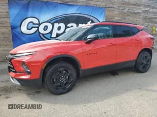 2024 Chevrolet Blazer LT с VIN 3GNKBHR43RS211956, выставлен на аукционе Copart как лот 70943245 с пробегом 12 868 миль миль и Чистый • Clean title. История ставок и продаж доступна на DreamBid. Изображение 1.