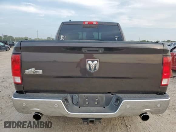 2016 Ram 1500 Big Horn with VIN 1C6RR6LT6GS241783, listed as a Copart auction lot 80761615 with 126,586 mi miles and Salvage title. Bid and sale history available at DreamBid. Image 6.