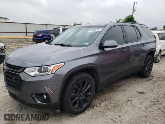✅ 2019 Chevrolet Traverse RS • VIN: 1GNERJKX2KJ123962 • Lot: 51050783. Wystawiony na Copart z przebiegiem 81 615 mil. Bezpłatny archiwum sprzedaży aukcyjnych z USA i szczegółowy raport historii pojazdu na DreamBid. Zdjęcie 1.