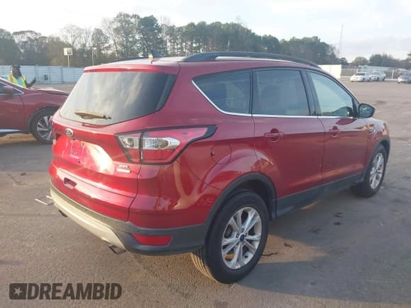 ✅ 2018 Ford Escape SEL • VIN: 1FMCU0HD6JUB34302 • Lot: 43797063. Wystawiony na IAAI z przebiegiem 119 359 mil. Bezpłatny archiwum sprzedaży aukcyjnych z USA i szczegółowy raport historii pojazdu na DreamBid. Zdjęcie 4.