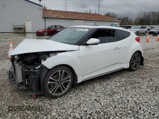 ✅ 2016 Hyundai Veloster Turbo • VIN: KMHTC6AE8GU286552 • Lot: 80307554. Wystawiony na Copart z przebiegiem 102 997 mil. Bezpłatny archiwum sprzedaży aukcyjnych z USA i szczegółowy raport historii pojazdu na DreamBid. Zdjęcie 1.