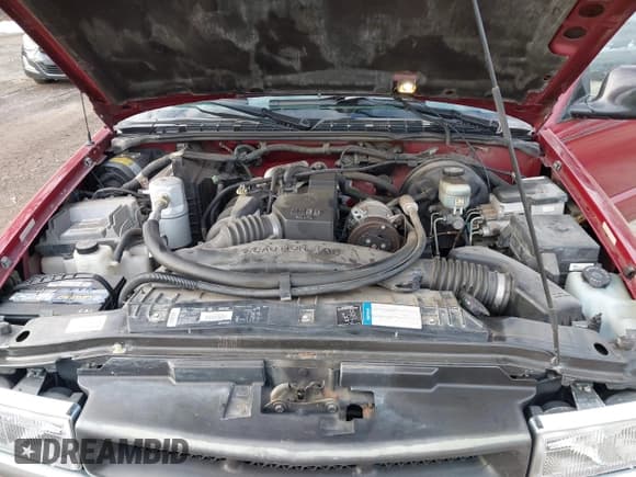 ✅ 1998 Chevrolet S-10 • VIN: 1GCCS144XWK165433 • Лот: 43886315. Опубликован ранее на IAAI с пробегом 107 123 миль. Бесплатный доступ к архиву аукционных продаж из США и подробный отчёт об истории автомобиля на DreamBid. Изображение 10.