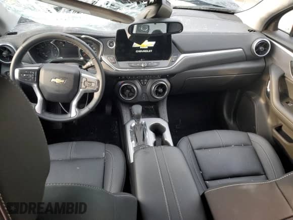 2024 Chevrolet Blazer LT with VIN 3GNKBJRS7RS159107, listed as a Copart auction lot 65522404 with 15,219 mi miles and Salvage title. Bid and sale history available at DreamBid. Image 8.