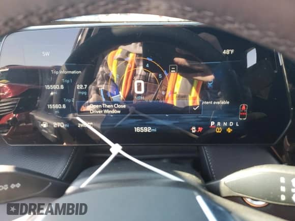 2025 Chevrolet Equinox AWD LT with VIN 3GNAXPEG1SL101916, listed as a Copart auction lot 44530175 with 16,592 mi miles and Salvage title. Bid and sale history available at DreamBid. Image 9.