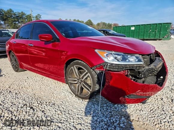 ✅ 2016 Honda Accord Sport • VIN: 1HGCR2F57GA225863 • Lot: 93937365. Wystawiony na Copart z przebiegiem 109 103 mil. Bezpłatny archiwum sprzedaży aukcyjnych z USA i szczegółowy raport historii pojazdu na DreamBid. Zdjęcie 4.