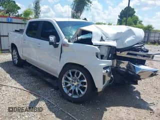 2021 Chevrolet Silverado 1500 LT z VIN 1GCUYDED8MZ300996, wystawiony jako IAAI lot #43137031 z przebiegiem 78 276 mil mil oraz . Historia ofert i sprzedaży dostępna na DreamBid. Obrazek 1.