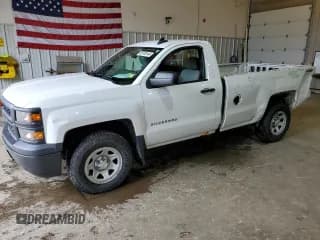 ✅ 2015 Chevrolet Silverado 1500 LS • VIN: 1GCNKPEC0FZ423726 • Lot: 65755144. Listed on Copart with 167,590 mi. Free auction sales archive from the USA and detailed vehicle history report at DreamBid. Image 1.