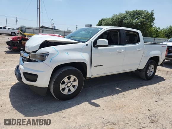 ✅ 2020 Chevrolet Colorado 4WD Work Truck • VIN: 1GCGTBEN3L1141469 • Lot: 64240765. Wystawiony na Copart z przebiegiem 79 072 mil. Bezpłatny archiwum sprzedaży aukcyjnych z USA i szczegółowy raport historii pojazdu na DreamBid. Zdjęcie 1.