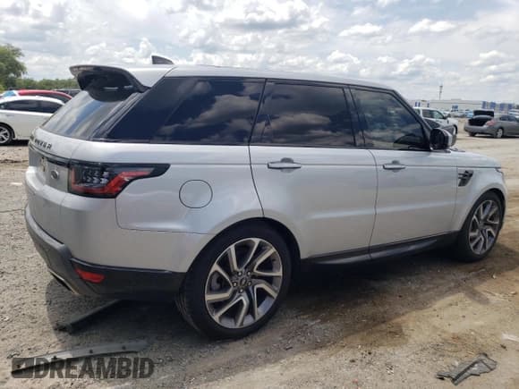 ✅ 2022 Land Rover Range Rover Sport HSE Silver Edition • VIN: SALWR2SU1NA224092 • Lot: 58311455. Listed on Copart with 58,588 mi. Free auction sales archive from the USA and detailed vehicle history report at DreamBid. Image 3.