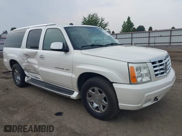 ✅ 2004 Cadillac Escalade ESV • VIN: 3GYFK66N24G255108 • Lot: 43097890. Listed on IAAI with 255,126 mi. Free auction sales archive from the USA and detailed vehicle history report at DreamBid. Image 1.