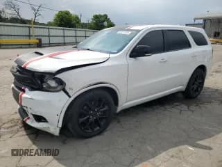 ✅ 2018 Dodge Durango R/T • VIN: 1C4SDJCT6JC381037 • Лот: 62491205. Опубликован ранее на Copart с пробегом 97 500 миль. Бесплатный доступ к архиву аукционных продаж из США и подробный отчёт об истории автомобиля на DreamBid. Изображение 1.