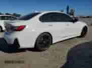 2024 BMW 3 Series M340i with VIN 3MW49FS05R8E84383, listed as a Copart auction lot 72015615 with 12,747 mi miles and Salvage title. Bid and sale history available at DreamBid. Image 3.