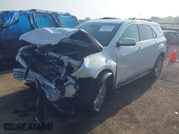 2012 Chevrolet Equinox 1LT with VIN 2GNFLDE57C6293850, listed as a IAAI auction lot 42628961 with 119,749 mi miles and . Bid and sale history available at DreamBid. Image 2.