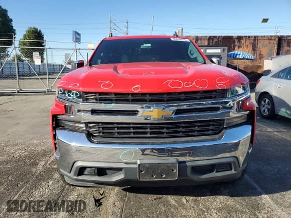 2020 Chevrolet Silverado 1500 LT with VIN 3GCPWCEDXLG197916, listed as a Copart auction lot 86848955 with 71,387 mi miles and Salvage title. Bid and sale history available at DreamBid. Image 5.