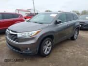✅ 2015 Toyota Highlander XLE • VIN: 5TDJKRFH0FS130429 • Lot: 43410601. Listed on IAAI with 54,647 mi. Free auction sales archive from the USA and detailed vehicle history report at DreamBid. Image 17.