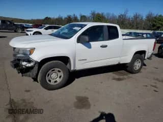 2015 Chevrolet Colorado 2WD WT with VIN 1GCHSAEAXF1211598, listed as a Copart auction lot 84583505 with 118,494 mi miles and Salvage title. Bid and sale history available at DreamBid. Image 1.