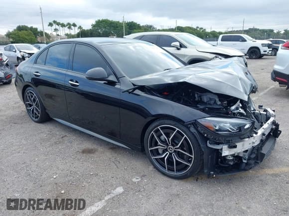 ✅ 2024 Mercedes-Benz C 300 • VIN: W1KAF4GBXRR231973 • Lot: 41324526. Listed on IAAI with Not provided. Free auction sales archive from the USA and detailed vehicle history report at DreamBid. Image 1.