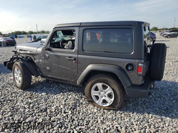 ✅ 2022 Jeep Wrangler Sport S • VIN: 1C4HJXAG9NW194567 • Lot: 65933925. Listed on Copart with 12,420 mi. Free auction sales archive from the USA and detailed vehicle history report at DreamBid. Image 2.