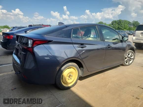 2022 Toyota Prius LE с VIN JTDL9MFUXN3034263, выставлен на аукционе Copart как лот 62293875 с пробегом 30 383 миль миль и Списание • Salvage title. История ставок и продаж доступна на DreamBid. Изображение 3.