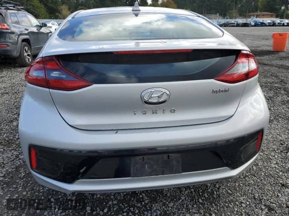 2017 Hyundai Ioniq SEL with VIN KMHC75LC4HU020635, listed as a Copart auction lot 85342225 with 85,818 mi miles and Salvage title. Bid and sale history available at DreamBid. Image 6.
