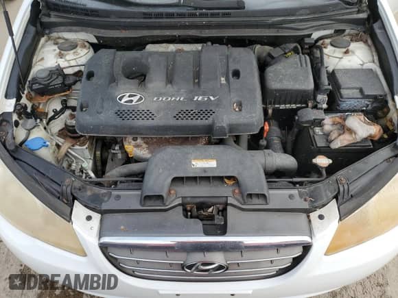 2007 Hyundai Elantra GLS z VIN KMHDU46D37U253352, wystawiony jako Copart lot #76862954 z przebiegiem Nie podano mil oraz Szkoda całkowita • Salvage title. Historia ofert i sprzedaży dostępna na DreamBid. Obrazek 11.