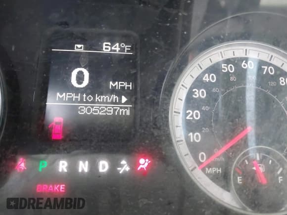 ✅ 2013 Ram 1500 Express • VIN: 1C6RR6FT8DS707009 • Lot: 41492721. Listed on IAAI with 305,297 mi. Free auction sales archive from the USA and detailed vehicle history report at DreamBid. Image 7.