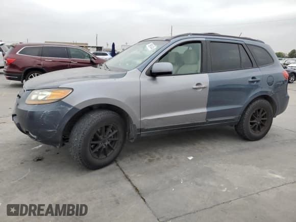 ✅ 2007 Hyundai Santa Fe GLS • VIN: 5NMSG13D77H054334 • Lot: 78961474. Listed on Copart with 147,925 mi. Free auction sales archive from the USA and detailed vehicle history report at DreamBid. Image 1.