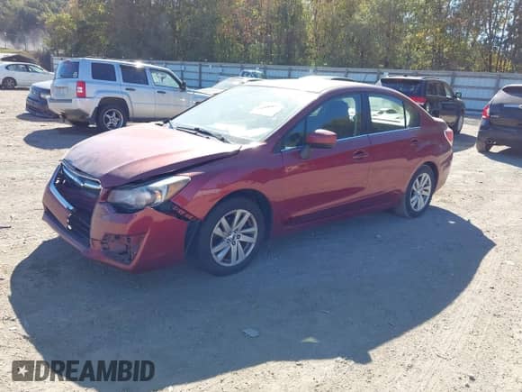 2016 Subaru Impreza Premium с VIN JF1GJAB60GH008121, выставлен на аукционе IAAI как лот 43447620 с пробегом 126 774 миль миль и . История ставок и продаж доступна на DreamBid. Изображение 2.