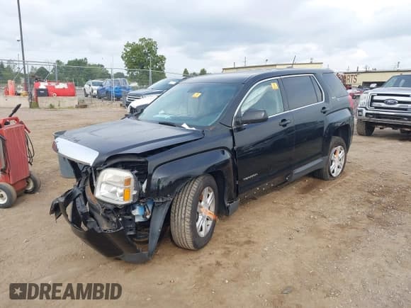 ✅ 2015 GMC Terrain SLE • VIN: 2GKALMEK4F6311934 • Lot: 43093216. Listed on IAAI with Not provided. Free auction sales archive from the USA and detailed vehicle history report at DreamBid. Image 2.