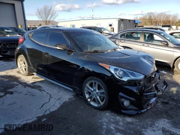 ✅ 2013 Hyundai Veloster Turbo • VIN: KMHTC6AE9DU116129 • Lot: 83392304. Wystawiony na Copart z przebiegiem 164 257 mil. Bezpłatny archiwum sprzedaży aukcyjnych z USA i szczegółowy raport historii pojazdu na DreamBid. Zdjęcie 4.