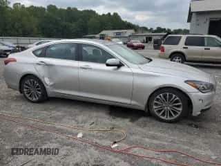 2016 Hyundai Genesis 3.8L z VIN KMHGN4JE7GU106123, wystawiony jako Copart lot #69416814 z przebiegiem 51 646 mil mil oraz Szkoda całkowita • Salvage title. Historia ofert i sprzedaży dostępna na DreamBid. Obrazek 4.