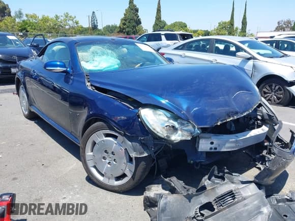 ✅ 2003 Lexus SC 430 • VIN: JTHFN48Y530044513 • Lot: 42574590. Listed on IAAI with 88,446 mi. Free auction sales archive from the USA and detailed vehicle history report at DreamBid. Image 1.