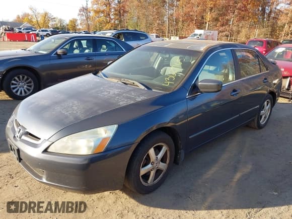 ✅ 2004 Honda Accord EX • VIN: 1HGCM56674A014814 • Lot: 43627165. Wystawiony na IAAI z przebiegiem 277 199 mil. Bezpłatny archiwum sprzedaży aukcyjnych z USA i szczegółowy raport historii pojazdu na DreamBid. Zdjęcie 2.