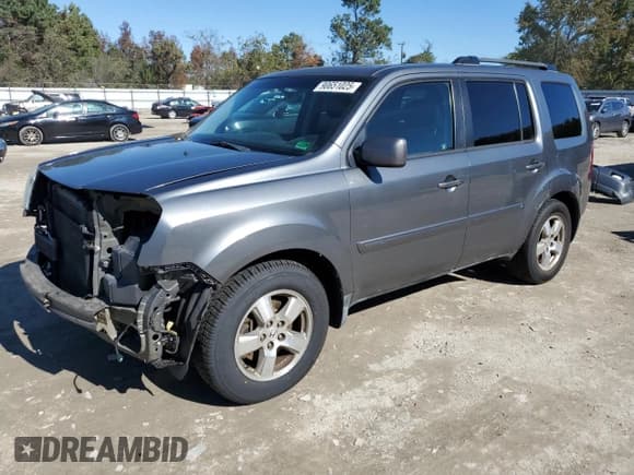 ✅ 2011 Honda Pilot EX-L • VIN: 5FNYF4H69BB012802 • Lot: 90651025. Listed on Copart with 208,204 mi. Free auction sales archive from the USA and detailed vehicle history report at DreamBid. Image 1.