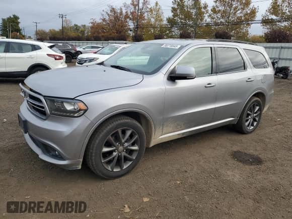 2018 Dodge Durango GT z VIN 1C4RDJDG3JC143324, wystawiony jako Copart lot #90270045 z przebiegiem 202 355 mil mil oraz Szkoda całkowita • Salvage title. Historia ofert i sprzedaży dostępna na DreamBid. Obrazek 1.