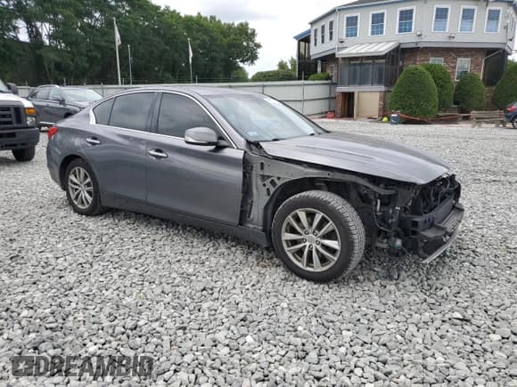 ✅ 2017 Infiniti Q50 Premium • VIN: JN1EV7AR6HM838649 • Лот: 64727225. Опубликован ранее на Copart с пробегом 136 200 миль. Бесплатный доступ к архиву аукционных продаж из США и подробный отчёт об истории автомобиля на DreamBid. Изображение 4.