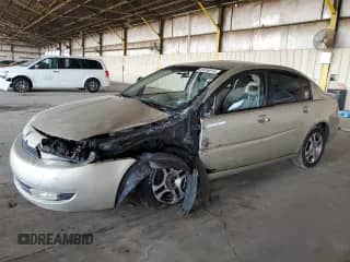 2004 Saturn ION ION 3 z VIN 1G8AL52F24Z182595, wystawiony jako Copart lot #60434615 z przebiegiem 130 618 mil mil oraz Szkoda całkowita • Salvage title. Historia ofert i sprzedaży dostępna na DreamBid. Obrazek 1.