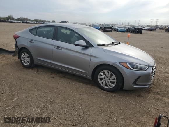 ✅ 2017 Hyundai Elantra SE • VIN: 5NPD74LF6HH182838 • Lot: 86176425. Listed on Copart with 106,235 mi. Free auction sales archive from the USA and detailed vehicle history report at DreamBid. Image 4.