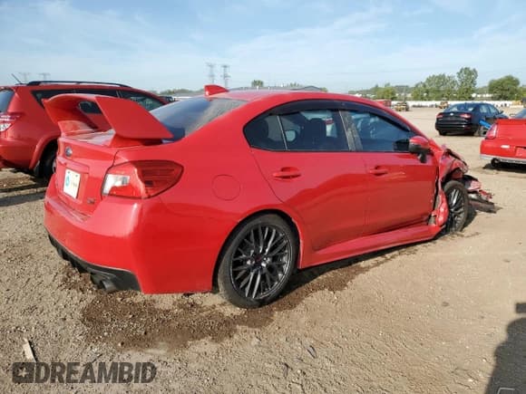 ✅ 2017 Subaru WRX STI • VIN: JF1VA2V60H9834570 • Lot: 71701305. Listed on Copart with 96,074 mi. Free auction sales archive from the USA and detailed vehicle history report at DreamBid. Image 3.
