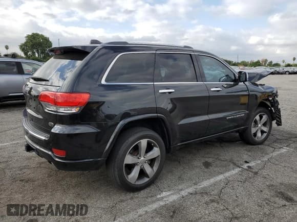 ✅ 2015 Jeep Grand Cherokee Overland • VIN: 1C4RJFCG7FC705479 • Lot: 86481545. Listed on Copart with Not provided. Free auction sales archive from the USA and detailed vehicle history report at DreamBid. Image 3.