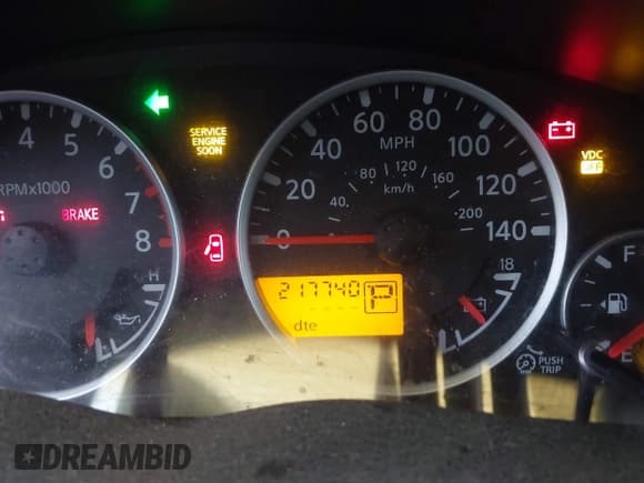 ✅ 2007 Nissan Pathfinder LE • VIN: 5N1AR18U27C602359 • Lot: 43838229. Listed on IAAI with 217,740 mi. Free auction sales archive from the USA and detailed vehicle history report at DreamBid. Image 7.